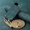 YANJIEER ESONG Cover per Google Pixel 9A Case con Cordino Cinturino,Custodia In Pelle Caso per Donna ragazze Con Tracolla Collana,Catena Laccio Case,Ultra Sottile Antiurto Shell Verde