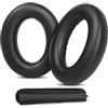 HTINDUSTRY Momentum 4 Cuscinetti auricolari di ricambio e Archetto di ricambio per Sennheiser Momentum 4 Wireless Cuffie Cuscinetti per cuffie con Pelle proteica e memory foam