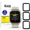 X-Dision [3 Pezzi Pellicola Protettiva Compatibile con Garmin Instinct 2S,[Resistente ai Graffi, Alta Definizione][3D Curved Full Cover] Pellicola Protettiva per Garmin Instinct 2S