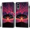 KENHONER Custodia per Samsung Galaxy S25 Edge 5G, Albero | Portafoglio Pelle PU, Magnetica, Resistente Agli Urti, Scomparto Carte Credito, Pieghevole, Flip Libro, Motivo