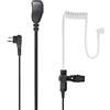 Hoornie® Security Cuffie a 2 pin, anche per Motorola CP040, DP1400, XTNi, XT420, XT460 e altri. Include 4 inserti auricolari gratuiti