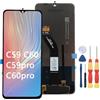 SiuVorZhi Display LCD compatibile con Oukitel C59 / C59 Pro / C60 / C60 Pro Display LCD Touch Screen Assembly parti di ricambio con strumenti.