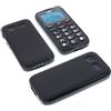 foto-kontor Custodia Compatibile con cellulari Trevi Sicuro 10 Cover in Gomma TPU di Colore Nero