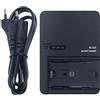 Aerxveciy BC-QZ1 - Caricabatterie per batteria Sony NP-FZ100 | Compatibile con fotocamere digitali Sony A1 A1II A7C A7CR A7S A7R IV A7 IV A9/II A9R A9S A6600 A6700 FX3 FX30 ZV-E1