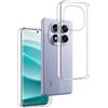 REY Cover in Gel TPU Trasparente per XIAOMI REDMI Note 14 PRO 4G, Ultra Sottile 0,33 mm, Morbido Flessibile, Custodia Silicone