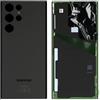 SPES Original Samsung Coperchio della Batteria per Samsung Galaxy S22 Ultra S908B Nero Coperchio Posteriore,Coperchio della Batteria/Pellicola Adesiva