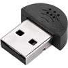Annadue Adattatore Microfono USB Portatile per PC (omnidirezionale a 360 °, Privo di Rumore), Adattatore Mic per Registrazione vocale Mini Studio per Youtube per Chat Skype, Plug And