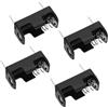 Be In Your Mind 2PCS ER14250 Porta Batteria 1/2AA Porta Batteria con PCB Solder Cavo di Montaggio 1 Slot Porta Batteria Presa Scatola di Immagazzinaggio Batteria Nero