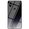 MadBee Cover per Xiaomi Mi Mix 3 [con Pellicola Proteggi Schermo],Custodia Protettiva in Vetro Temperato 9H [Cielo Stellato] + Cornice Paraurti in Silicone Morbido Cover Case (Stellato Nero)