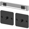 Dinghosen Staffa di montaggio a parete per soundbar Sonos Playbar, supporto in metallo per Sonos Playbar, staffa da parete facile da installare, nero