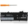 LUSONBAY 01AV430 Batteria per laptop 01AV429 01AV431 01AV494 per Lenovo ThinkPad X1 Carbon 2017 2018 5th Gen 6th Gen Gen G5 G6 20HR 20KH 20HR0021GE 20KGS03900 20KH006M. GE SB10K97586 11,58V