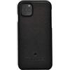 Porter Riley - Custodia in Pelle per iPhone 11 Pro (5.8). Custodia Posteriore Sottile in Vera Pelle Premium (Nero)