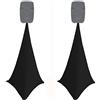 pod linen Tela per piedini per altoparlanti in spandex estensibile, copertura per treppiede, lycra double face