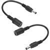 KIMISS 7.4 5.0 5.5 2.5 Adattatore 7.4X5.0Mm Femmina A 5.5X2.5Mm Nero ABS 2Pcs Convertitore Adattatore Caricabatterie CC 7.4X5.0Mm Femmina A 5.5X2.5Mm Maschio per Laptop