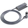 seynli Adattatore Ethernet per azionamento standard Gen 2, adattatore Ethernet Gen 2 per rete esterna cablata Connessione rapida e stabile, supporta velocità fino a 1 Gbps. Grigio