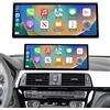 Road Top Carplay Autoradio, 12,3 pollici Ultra stretto Car Touchscreen per BMW 3/4 Serie F30/F31/F32/F33/F34/F36 con EVO sistema (2017-2019 anno), Autoradio con Cornice Stretta per Android Auto