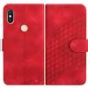 JayModCase Cover per Xiaomi Redmi S2/Redmi Y2,Flip Custodia in Pelle PU con Kickstand Porta Carte Magnetica Chiusa Custodia per Redmi S2 (Rosso)
