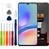 Duotipa Display LCD da 6,7, compatibile con Samsung Galaxy A05s SM-A057F SM-A057M, display LCD touchscreen, montaggio con kit di strumenti di riparazione, nero