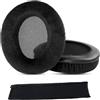 ACCOUTA Cuscini per cuffie e Archetto Cuscino Sostituzione Compatibile con Shure SRH750DJ SRH940 SRH440 SRH240A SRH840 SRH1540 HPAEC1540 SRH1840 Cuffie Cuscinetti per cuffie con Velluto