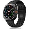 RoYiio Cinturino per Samsung Galaxy Watch Ultra 2 47mm | Silicone Cinturino per Samsung Galaxy Watch Ultra 2 2026/Ultra 2025/Ultra 2024, Morbido e Comodo e Impermeabile e Traspirante