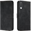 QIWEIQING Compatibili con Custodia Samsung Galaxy A70, Cover a Libro Samsung Galaxy A70, Custodia in Pelle Samsung Galaxy A70 Magnetica Cover per Samsung Galaxy A70 Black HX
