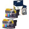 Caidi® LC22UXL - Cartucce di ricambio per stampante Brother LC22U XL XL per Brother DCP-J785DW MFC-J985DW (2 set)
