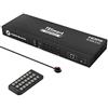 TESmart HDMI 2.0 4K@60Hz Switcher 8 Ingressi 1 Uscita, Convertitore 8x1, LAN/RS232, Pulsante/Telecomando, HDCP 2.2, Fino a 8 Dispositivi, Adatto per PC, TV, DVD, Console di Gioco, Xbox, PS4, DVR