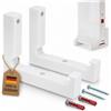 Babotech Supporto da parete per Fritz Ripetitore 6000/3000 - Set di due pezzi con viti e tasselli - Fissaggio robusto per una ricezione Wi-Fi ottimale - Montaggio semplice - Made in Germany