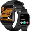DigiKuber Smartwatch Uomo, Quadrante/Risposta Chiamate, IP67 Impermeabile Orologio Intelligente con Relatore Microfono, Bluetooth Call Smart Watch per Android iOS