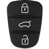 SALPIE Pulsanti di Ricambio in Silicone Compatibile con KIA Cee'd K2 K5 Lotze Magentis Optima Piccanto Rio Sportage Venga e Hyundai I l20 l30 lx20 lx35 Verna