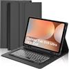 WINCHKING Custodia Tastiera Bluetooth Layout Italiano per Samsung Galaxy Tab S10 Ultra/S9 Ultra 14,6 Retroilluminata a 7 Colori, Nero