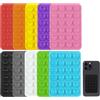 WOLMIK 10 supporti a ventosa per telefono, multicolore, compatibile con custodie per telefono e superfici lisce, supporto a ventosa per smartphone