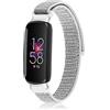 Niboow Nylon Cinturino per Fitbit Inspire 3 (Bianco) | Uomini Donne Ricambio Regolabile Sport Traspirante Leggero Cinturini per Fitbit Inspire 3