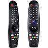 Jaxiyun Telecomando per LG Smart TV,universale Magic Remote AKB75855501 MR19BA MR20GA MR21GA MR22GA MR23GA, telecomando compatibile con LG 2019-2024 Smart TVs,con puntatore e funzione vocale