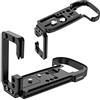 Letrater R5 R6 L Bracket Plate/Push Pull Version, per fotocamera mirrorless Canon EOS R5 R6 R5C, orizzontale e verticale, piastra a sgancio rapido, supporto L angolo