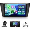 Hikity 4+128G Autoradio Android per BMW 3 E90 E91 E92 E93 2005 2006 2007 2008 2009 2010 2011 Wireless Carplay 9''Incell Schermo per Auto Android Auto WiFi Touchscreen Bluetooth5.0 GPS Retrocamera