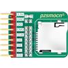 Pzsmocn Modulo Presa Adattatore per Lettore di Schede di Memoria Micro-SD/TF (2 Pezzi) Compatibile con Schede Raspberry Pi e Arduino. Adatto per Case Intelligenti, Uffici, Stampanti 3D e Robot.