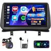Inefala 2+64G 9'' Android 15 Radio per Renault Clio 3 2006-2012