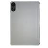 GIOPUEY Cover per Teclast P50 AI, Guscio posteriore in TPU morbido, Ultra-sottile, Anti-vibrazione e anti-scivolo - Bianco trasparente