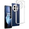 REY Pack 3X Cover in Gel TPU Trasparente per ONEPLUS Ace 5 5G - Ace 5 PRO 5G - 13R, Ultra Sottile 0,33 mm, Morbido Flessibile, Custodia Silicone