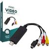 Innovaland Video grabber - USB - Adatto per Windows 10 - Video Gratta - Digitalizzazione videocassette