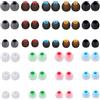LunarCharm 54 cuscinetti auricolari di ricambio in silicone, 3 misure, cuscinetti auricolari di ricambio, compatibili con la maggior parte delle cuffie in-ear, S/M/L