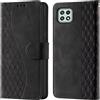 CaseGla Cover per Samsung Galaxy A22 5G Case PU Pelle Custodia RFID Blocco Kickstand Chiusura magnetica Slot per Schede Portafoglio Flip Custodia per Samsung A22 5G Cover,Negro