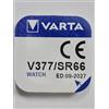 Varta Batterie Type: V377 tensione: 1,55 V Dimensioni: 2,6 mm diametro: 6,8 mm Blister punto PDA