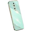 RankOne La Custodia del Telefono è Adatta per Xiaomi MI 9T / MI 9T Pro (6.39 Inches), Case per Cellulare in Silicone con Telaio Galvanico - Verde