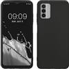 kwmobile Custodia Compatibile con Nokia G42 5G Cover - Back Case per Smartphone in Silicone TPU - Protezione Gommata - nero