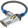 Nersligek Adattatore USB C a HDMI 4K, Adattatore da Thunderbolt 3/4 Type-C a HDMI Compatibile con MacBook, iMac, iPad Pro, Air, iPhone 17/16/15, Galaxy S24