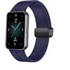 GIOPUEY Cinturini Compatibile con Honor Band 9, Morbido Silicone Cinturino [Resistente all'Usura] [Traspirante] - Dark Blue