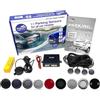Dolphin Automotive DMS400 - Sensori di parcheggio per retromarcia, 4 sensori posteriori con allarmi audio, marchio Auto Express premiato in 9 colori (grigio scuro)