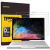 Adeway Proteggi schermo Microsoft Surface Book 2 da 13,5 pollici, alta sensibilità, anti impronte digitali, proteggi schermo in vetro temperato per Surface Book (versione 2017/2018)